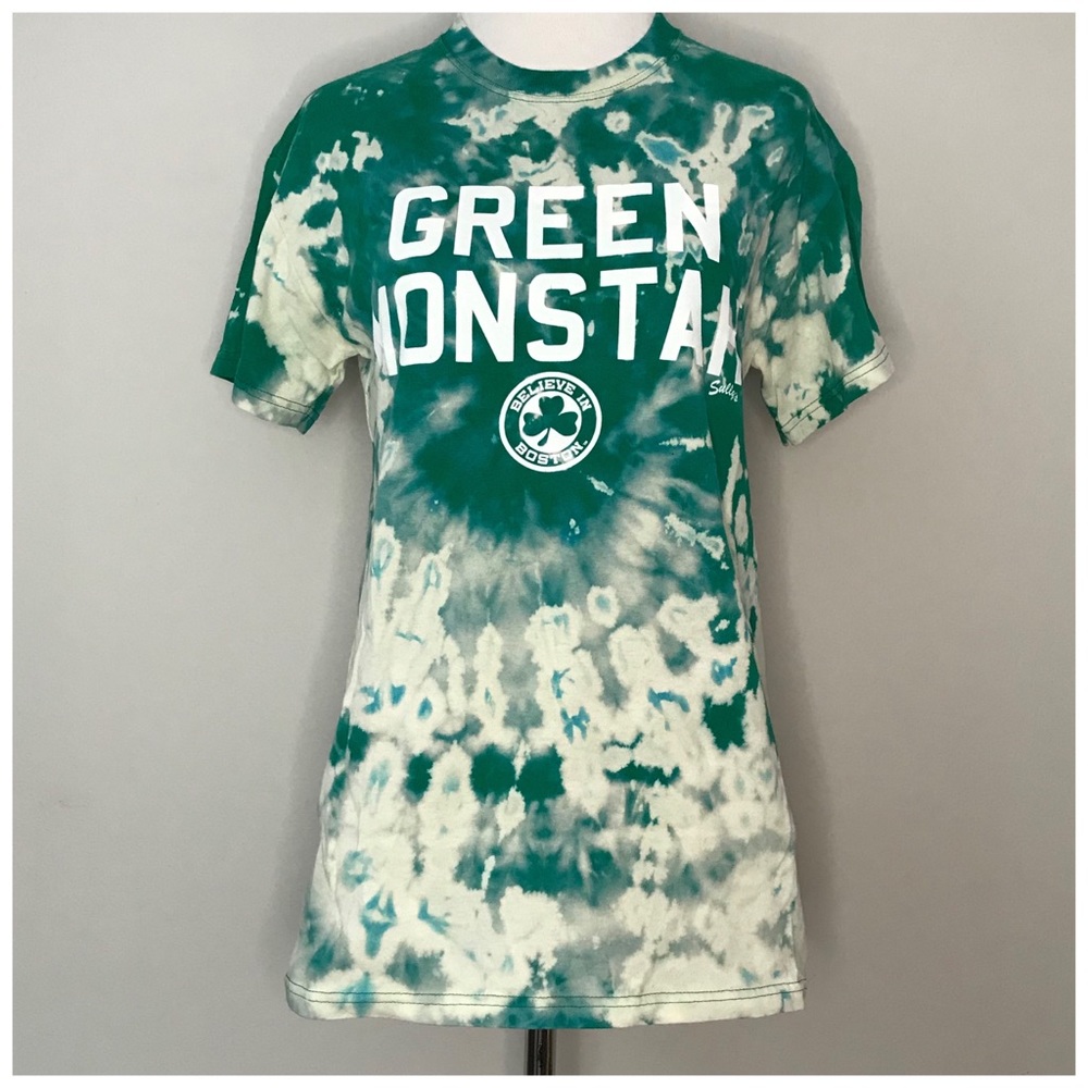 Green Monstah Bleached T-Shirt